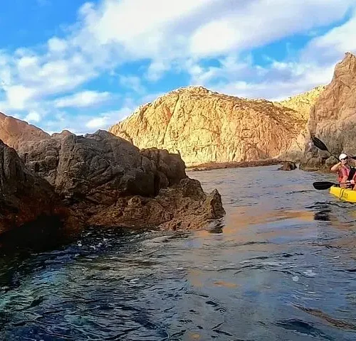 Cabo San Lucas Glass Bottom Kayak Tour and Snorkel at Two Bays