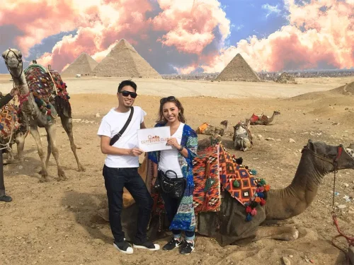Private Pyramids, Sphinx & Museum from Cairo Airport