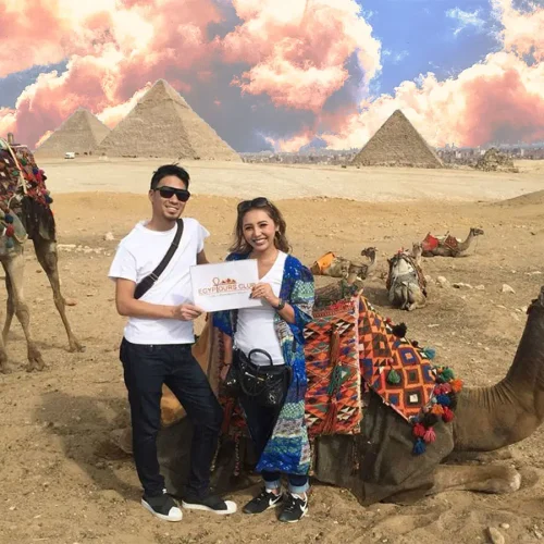 Private Pyramids, Sphinx & Museum from Cairo Airport